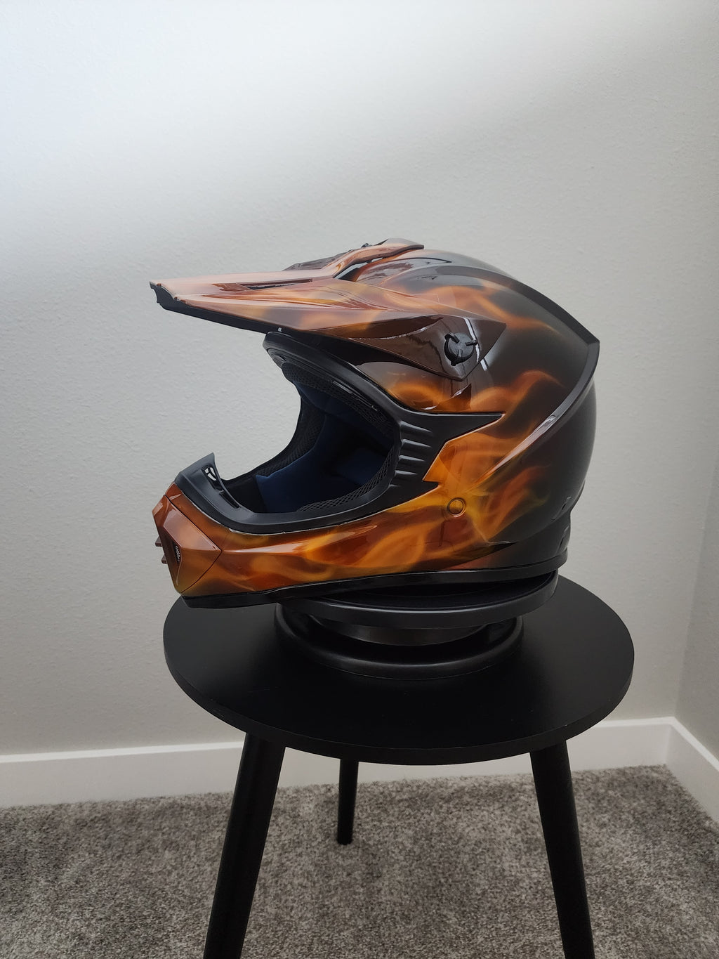 Custom Fire Helmet