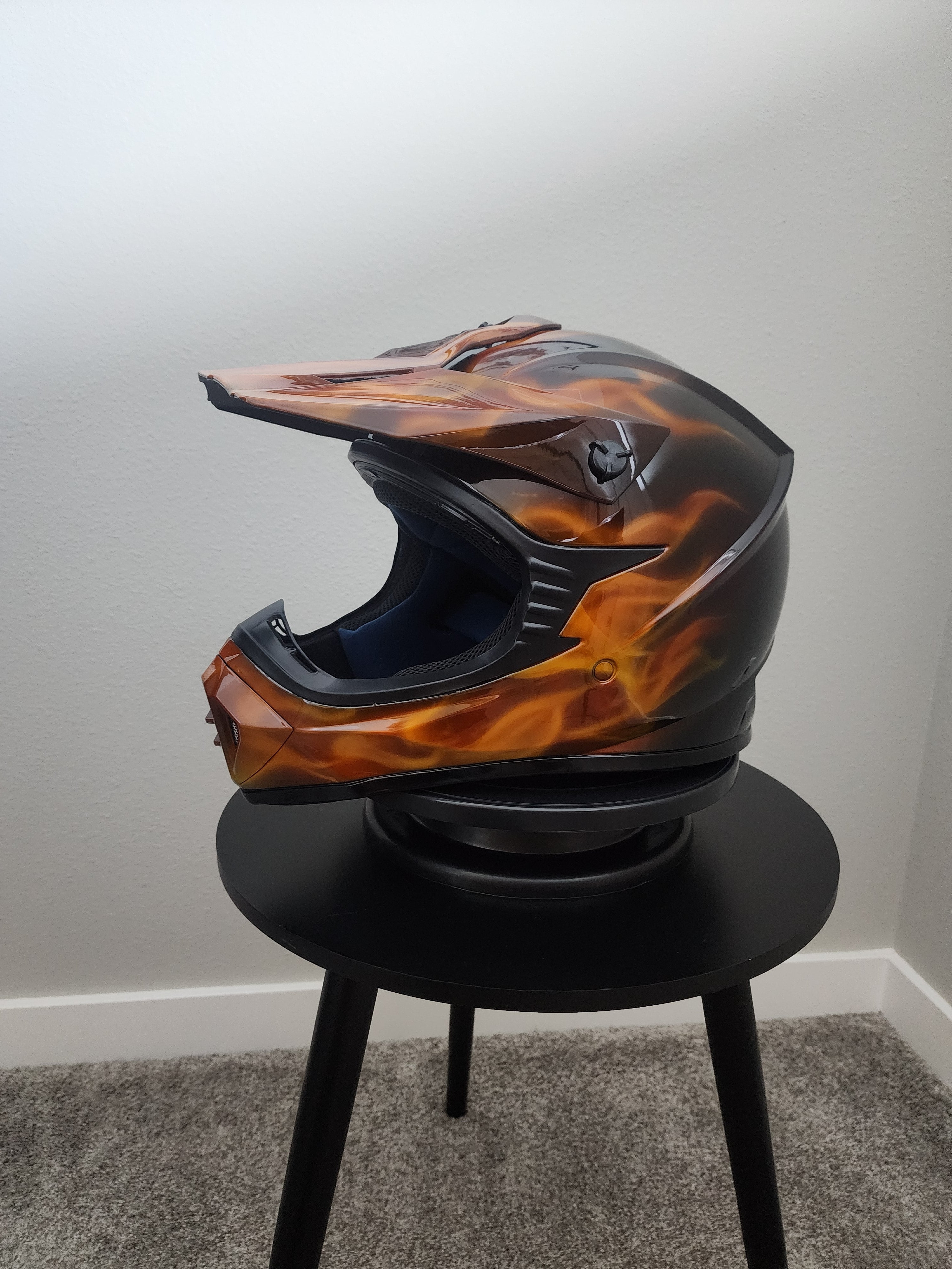 Custom Fire Helmet