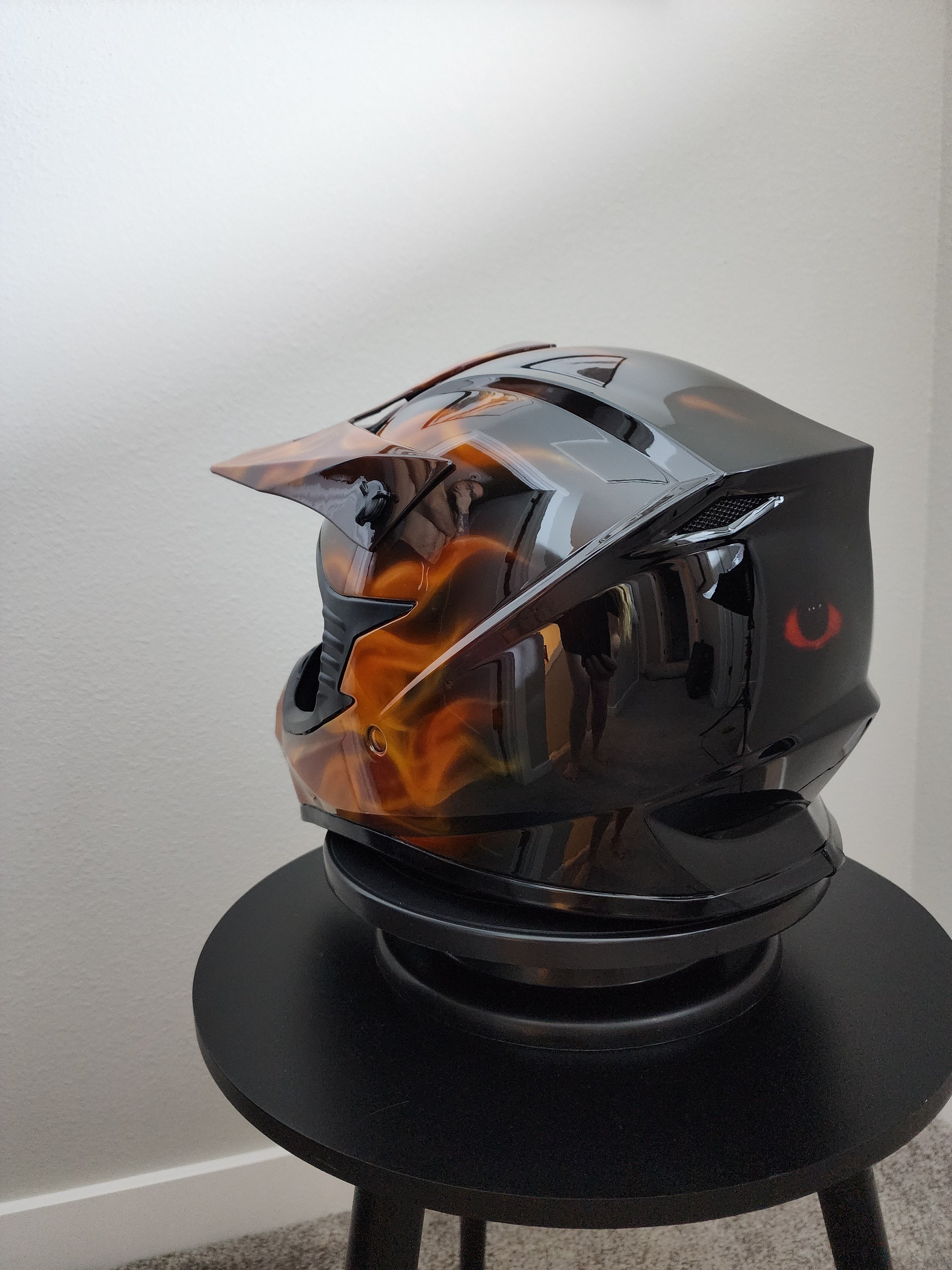 Custom Fire Helmet